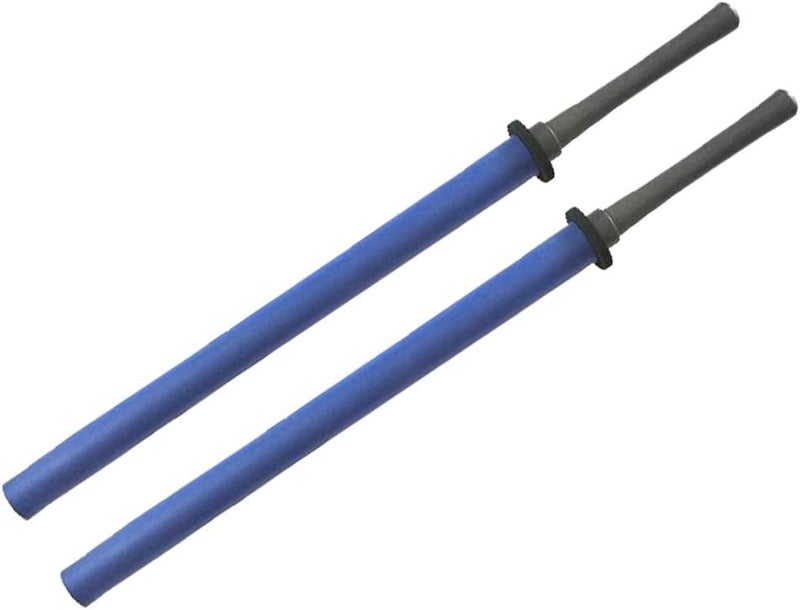 35" Martial Arts Foam Bokken Set with Black ABS Plastic Handle